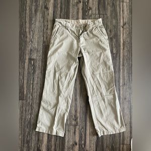 khaki north face pants